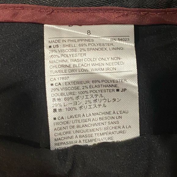 Banana Republic Jackson Fit Gray Pants - Picture 4 of 6